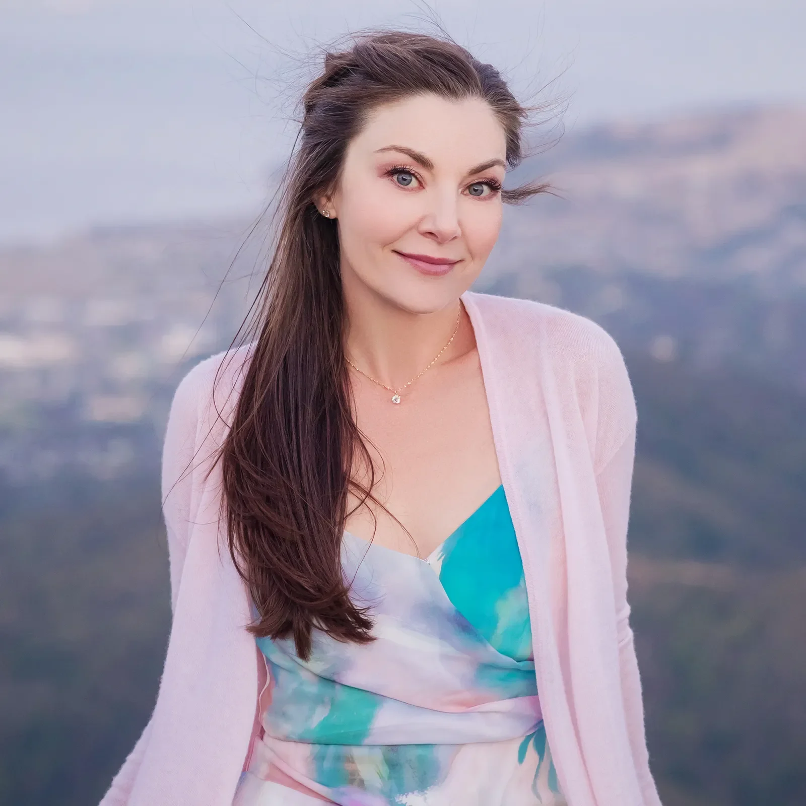 Marla Leigh Caplan, psychotherapist, on Mt. Tamalpais overlooking Marin County, offering depth oriented therapy in the San Francisco Bay Area